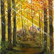 Mi proyecto del curso: Paisajes de ensueño con acuarela: plasma la luz. Un projet de Peinture , et Aquarelle de Ana leticia Lainez castro - 08.02.2023