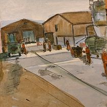 My project for course: Urban Landscapes in Watercolor. Een project van  Beeldende kunst, Aquarelschilderen,  Architecturale illustratie y Traditionele illustratie van dart74 - 08.02.2023