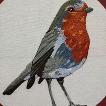 Mi proyecto del curso: Pintar con hilo: técnicas de ilustración textil. Ilustração tradicional, Bordado, e Design têxtil projeto de Liliana Alonso - 09.02.2023