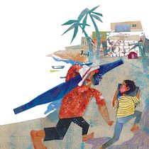 My project for course: Story Illustration with Paper. Traditional illustration, Collage, Paper Craft, Children's Illustration, Creating with Kids, and Narrative project by Thuong Dinh - 02.09.2023