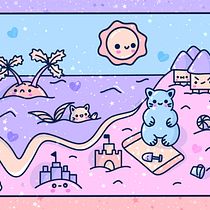 My project for course: Designing Kawaii Worlds: Spread Joy Through Illustration. Character Design, Digital Illustration, and Manga project by Isobel Moore - 02.05.2023