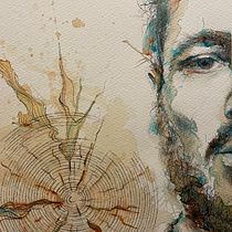 My project for course: Experimental Portraiture with Ink, Tea and Alcohol. Artes plásticas, Pintura, Desenho e Ilustração com tinta projeto de Sara - 09.02.2023