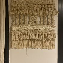 Mi proyecto del curso: Introducción al macramé: creación de un tapiz decorativo Ein Projekt aus dem Bereich Erweiterungsentwicklung, H, werk, Innendesign, Dekoration von Innenräumen, Weben, Makramee und Textildesign von miswave - 09.02.2023