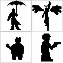 Mi proyecto del curso: Introducción al diseño de personajes en pixel art. Een project van Ontwerp van personages, Videogames, Pixel art y Videogame-ontwerp van Sebastian Gómez - 10.02.2023