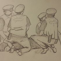 Mon projet du cours : Dessin anatomique pour débutants. Fine Arts, Sketching, Pencil Drawing, Drawing, Realistic Drawing, and Figure Drawing project by emilie.aldic - 02.10.2023