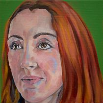 My project for course: Portrait Painting with Oil: Explore Light and Shade. Fine Arts, Painting, and Oil Painting project by Katharine Mann - 12.16.2022