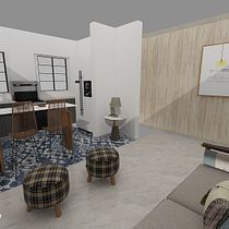 Mi proyecto del curso: Diseño de interiores de principio a fin. Interior Architecture, Interior Design, Interior Decoration, and Spatial Design project by pkristyna - 02.10.2023