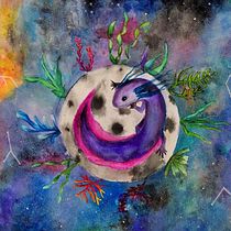 Mi proyecto del curso: Técnicas modernas de acuarela. Painting, Watercolor Painting, Traditional illustration, and Fine Arts project by Montserrat Torres Rodríguez - 07.05.2021