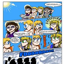 My project for course: Clip Studio Paint for Beginners: Create Your Own Comic: Texas Weather. Ilustração tradicional, Comic e Ilustração digital projeto de Clayton C. Cox - 10.02.2023