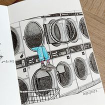 My project for course: Illustrated Diary: Fill Your Sketchbook with Experiences. Traditional illustration, Sketching, Drawing, Sketchbook & Ink Illustration project by Magali Raffestin - 02.11.2023
