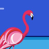 Mon projet du cours : Illustration numérique à base de formes géométriques pour débutants. Ilustração tradicional, Ilustração vetorial e Ilustração digital projeto de Tania Gandrot - 11.02.2023