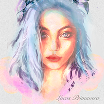 My project for course: Primera ilustración de rostros digitalmente. Ilustração tradicional, Ilustração vetorial, Ilustração digital, e Desenho de retrato projeto de Lucas Primavera - 13.02.2023