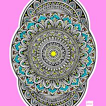 Mi proyecto del curso: El arte de dibujar mandalas: crea patrones geométricos Ein Projekt aus dem Bereich Zeichnung und Illustration mit Tinte von Hernán Falabrini - 08.02.2023