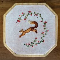 Meu projeto do curso: Bordado needle painting: recrie a beleza da vida selvagem . % Camila Serrador tarafından hazırlanan Geleneksel illüstras, on, Nakış, Ve Tekstil Tasarımı projesi - 02.12.2023