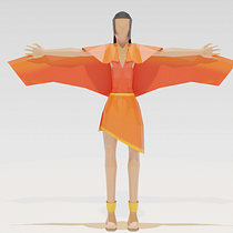 My project for course: Low Poly Character Modeling for Video Games Ein Projekt aus dem Bereich 3D, 3-D-Modellierung, Videospiele, Design von 3-D-Figuren und Design für Videospiele von Adrian Cunille - 09.02.2023