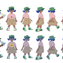 My project for course: Character Design for Animation with Photoshop. Animation, Character Design, and Character Animation project by arinaantskaitis - 02.12.2023