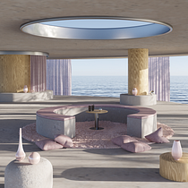 My project for course: Interior ArchViz: Create Surreal 3D Designs with Blender. Arquitetura, Arquitetura de interiores, Arquitetura digital, e Visualização arquitetônica projeto de rom_popo_pom - 12.02.2023