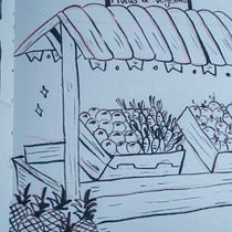 Meu projeto do curso: Sketching diário para inspiração criativa. Traditional illustration, Sketching, Creativit, Drawing, and Sketchbook project by Sebastiana Rodrigues - 02.12.2023