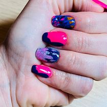 Mi proyecto del curso: Introducción al nail art. Design, Traditional illustration, Painting, Pattern Design, and Decorative Painting project by corinacabrera17 - 02.12.2023