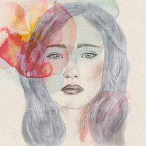 My project for course: Illustrated Portraits with Procreate. Ilustração tradicional, Ilustração vetorial, Ilustração digital, e Desenho de retrato projeto de julimun - 13.02.2023