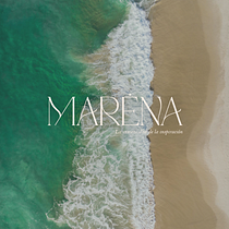 Mi proyecto del curso: MARENA | IDENTIDAD DE MARCA Ein Projekt aus dem Bereich Br, ing und Identität, Grafikdesign, Logodesign, Design und Designverwaltung von Perla Ambríz - 09.02.2023