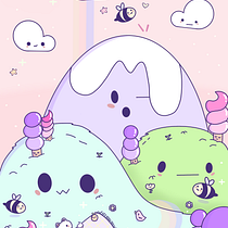 My project for course: Designing Kawaii Worlds: Spread Joy Through Illustration. Character Design, Digital Illustration, and Manga project by lauren mendes - 02.13.2023