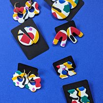 My project for course: Polymer Clay Jewelry Design for Beginners. Un progetto di Design di accessori, Artigianato, Design di gioielli e DIY di rabarbara.strabel - 13.02.2023