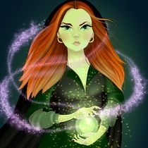 My project for course: Female Cartoon Character Design with Procreate. Traditional illustration, Digital Illustration, and Digital Drawing project by katkablasko - 02.13.2023