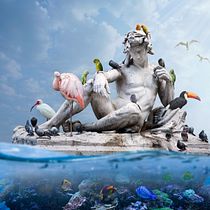 My project for course: Digital Collage in Photoshop: Composition and Visual Effects. Een project van Fotografie, Collage, Retoucheren van foto's, Artistieke fotografie, Fotografische compositie y Fotomontage van Glorieux Ludwig - 13.02.2023