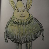 Imaginary Creatures from Nature. Pencil Drawing, Drawing, Watercolor Painting, Sketchbook, and Naturalistic Illustration project by wolke - 02.13.2023