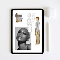 Mi proyecto del curso: Artbook de moda: crea figurines en Adobe Illustrator. Een project van Traditionele illustratie, Grafisch ontwerp, Vectorillustratie,  Modeontwerp, Digitale illustratie, Mode-illustratie y  Reclame van corberolaura - 13.02.2023