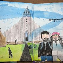 My project for course: Artistic Watercolor Sketching: Dare to Express Your Ideas. Ilustração tradicional, Esboçado, Criatividade, Desenho, Pintura em aquarela, e Sketchbook projeto de Sophy - 13.02.2023