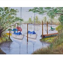 My project for course: Watercolor Techniques for Painting Seascapes. Pintura, Pintura em aquarela e Ilustração naturalista projeto de isidorojose - 12.02.2023