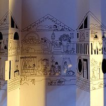 TabbykatStudio: Paper Playground: Create a Papercut Picturebook. Ilustração tradicional, Artesanato, Papercraft, Stor, telling, DIY, e Narrativa projeto de Tammy Angelis - 10.02.2023