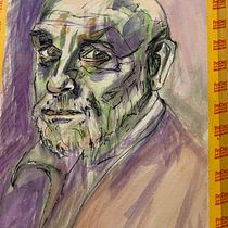 My project for course: Artistic Portrait with Watercolors. Fine Arts, Painting, Watercolor Painting, and Portrait Drawing project by dart74 - 02.13.2023