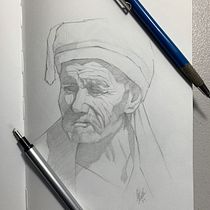 Mi proyecto del curso: Introducción al dibujo de retrato a lápiz. Projekt z dziedziny  Sztuki piękne, R, sunek ołówkiem,  R, sunek, R, sunek realist, czn,  R, sunek art, st i czn użytkownika Leonardo Sevilla - 14.02.2023