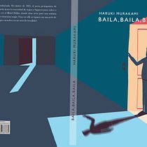 Portada del  libro de Haruki Murakami “Baila, baila ,baila”. Ilustração tradicional, Artes plásticas, Desenho, Ilustração digital, Stor, telling e Ilustração editorial projeto de Susana G. - 14.02.2023