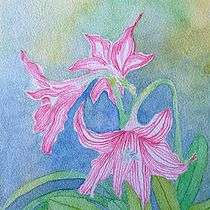 My project for course: Negative Watercolor Painting for Botanical Illustration Ein Projekt aus dem Bereich Traditionelle Illustration, Aquarellmalerei und Botanische Illustration von Anna Cruz - 12.02.2023