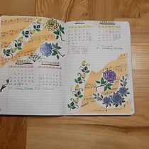 Mój projekt z kursu: Kreatywny bullet journal: planowanie i pomysłowość . Traditional illustration, Lettering, Drawing, H, Lettering, Management, and Productivit project by malwiszka - 02.15.2023