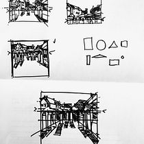 Mon projet du cours : Peinture de paysages urbains à la gouache Ein Projekt aus dem Bereich Traditionelle Illustration, Malerei und Gouachemalerei von romac_archi - 15.02.2023
