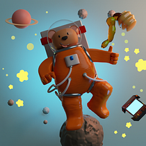 Mi proyecto del curso: Creación de personajes en 3D con Blender . 3D, Design de personagens, Modelagem 3D, Design de personagens 3D, e 3D Design projeto de diazkeven01 - 16.02.2023