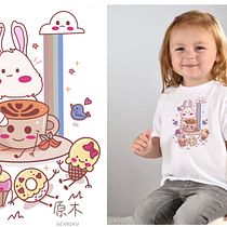 Kawaii afternoon tea. Character Design, Digital Illustration, and Manga project by hsinyitu91 - 02.16.2023