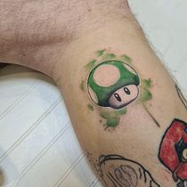 Mein Abschlussprojekt für den Kurs: Tätowiertechniken: Aquarell-Kunst auf der Haut. Un projet de Illustration traditionnelle, Peinture, Aquarelle , et Conception de tatouage de bonniestattoodiele - 16.02.2023