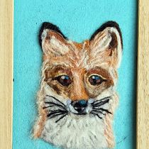 Il mio progetto del corso: Needle felting: crea ritratti con la lana. Arts, Crafts, Fiber Arts, Naturalistic Illustration, Needle Felting, and Textile Design project by Rossy Maro - 02.16.2023