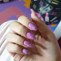 Meu projeto do curso: Introdução à nail art. Design, Traditional illustration, Painting, Pattern Design, and Decorative Painting project by Raquel Cruz - 02.16.2023
