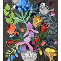 My project for course: Floral Illustration with Gouache Paint. Een project van Digitale illustratie,  Botanische illustratie y Schilderen met gouache van Bakker Annerieke - 16.02.2023