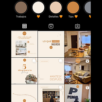 Mi proyecto del curso: Diseño de feed de Instagram con Canva. Design gráfico, Marketing, Redes sociais, Instagram, e Design digital projeto de Malena Gozalo - 17.02.2023