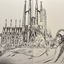 My project for course: Artistic Watercolor Sketching: Dare to Express Your Ideas. Ilustração tradicional, Esboçado, Criatividade, Desenho, Pintura em aquarela, e Sketchbook projeto de Arsche Feuer - 17.02.2023