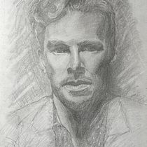 My project for course: Artistic Portrait Drawing: Capture Authentic Expressions. Un projet de Illustration traditionnelle, Beaux Arts, Esquisse , Dessin au cra, on, Dessin, Dessin de portrait, Dessin réaliste, Dessin artistique , et Dessin anatomique de chando10 - 17.02.2023