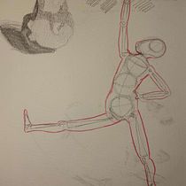 Mi proyecto del curso: Dibujo anatómico para principiantes Ein Projekt aus dem Bereich Bildende Künste, Skizzenentwurf, Bleistiftzeichnung, Zeichnung, Realistische Zeichnung und Anatomische Zeichnung von izquenderillustrares - 17.02.2023